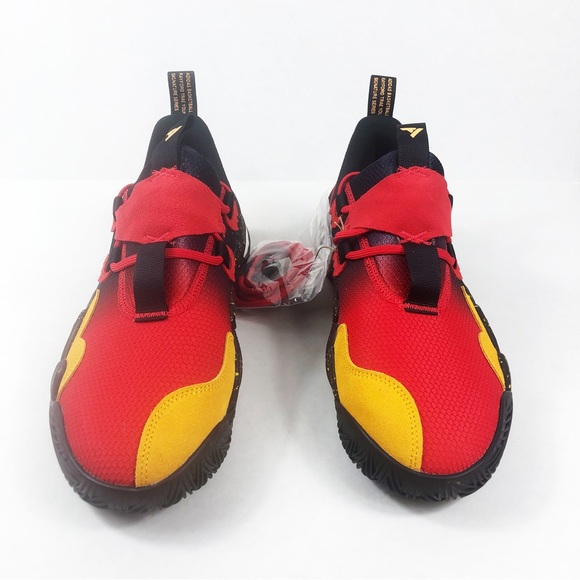 NWT Adidas Trae Young 1 Atlanta Hawks Basketball Shoe | Red Black Yellow | 10.5 main image 10